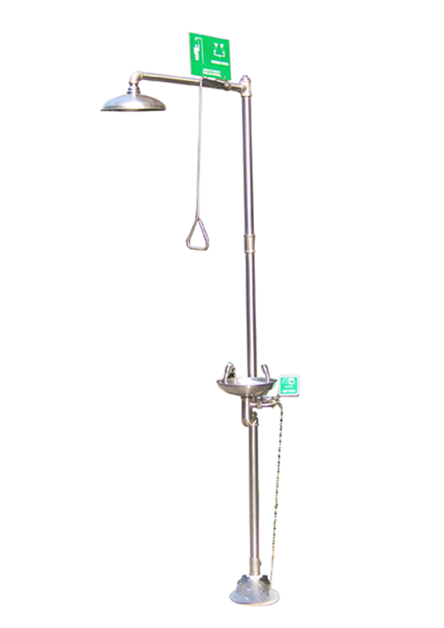 不銹鋼復(fù)合式?jīng)_淋洗眼器(標(biāo)準(zhǔn)型)